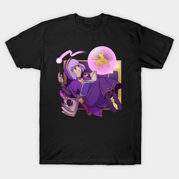 Wizard Girl T-Shirt by Viktormon